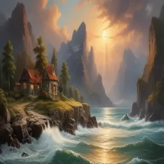 oil painting wallpaper