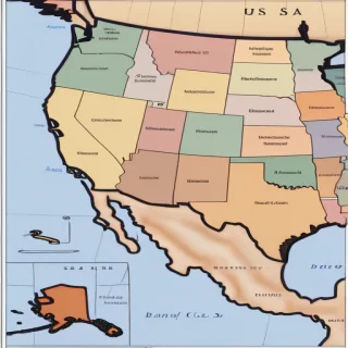 map of the usa