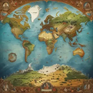 world map picture