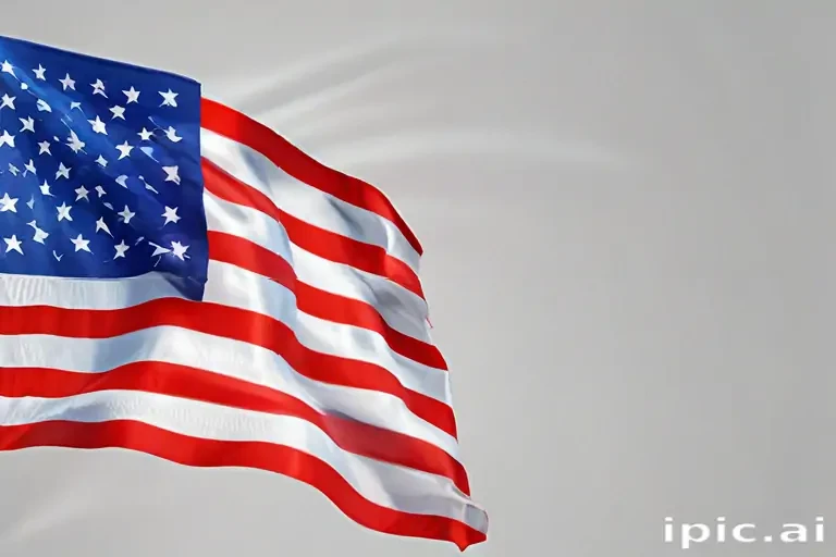 transparent american flag clipart