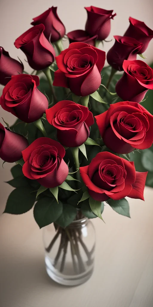 red roses aesthetic