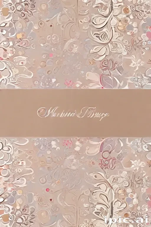 wedding background card