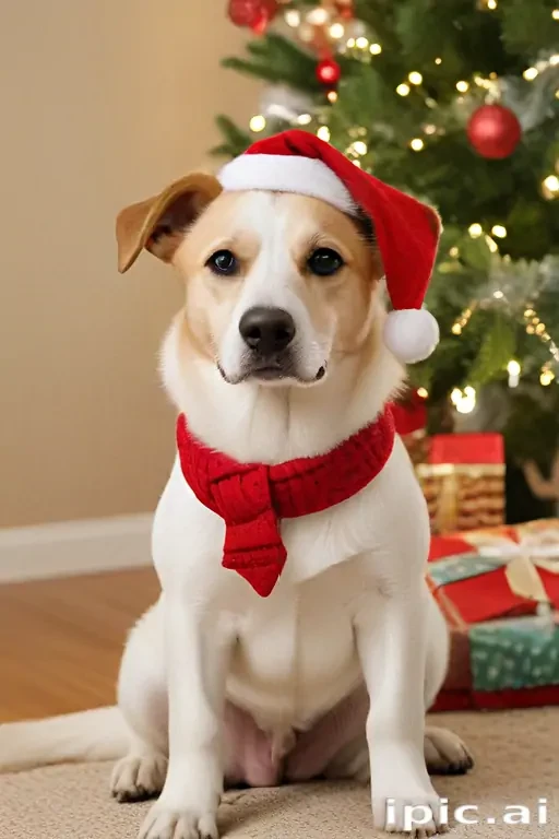 christmas dog pics