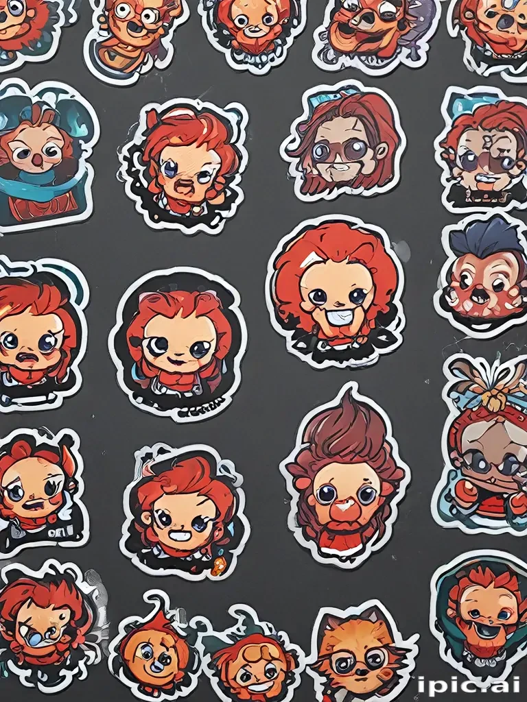 stickers mockup