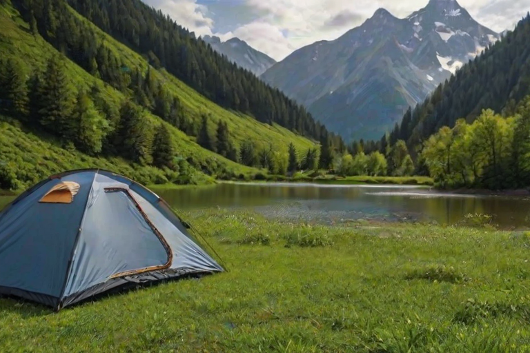 camping background pic