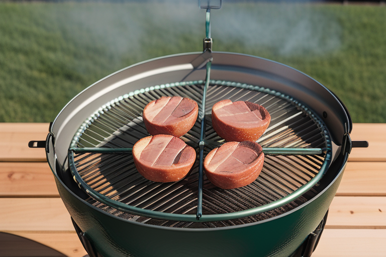 big green egg charcoal basket