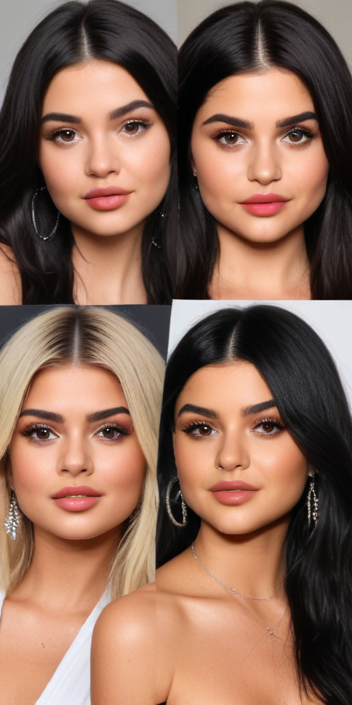 selena gomez hailey bieber kylie jenner