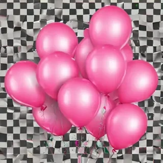 pink balloons png
