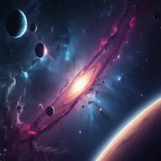 space wallpaper phone