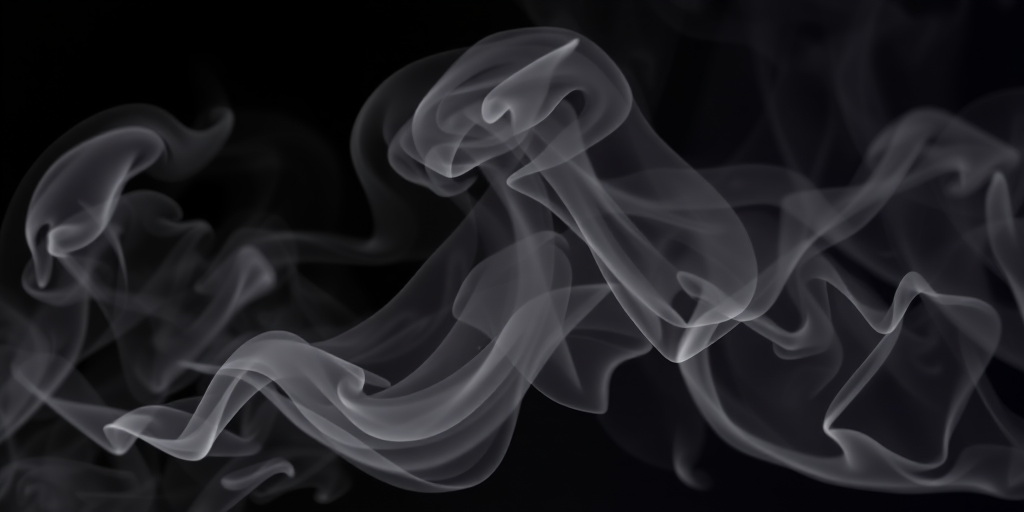 smoke no background