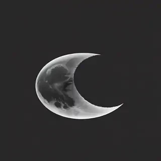 crescent moon transparent background