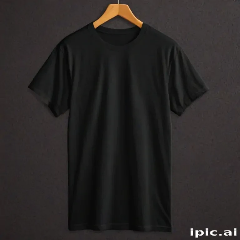 black tee png