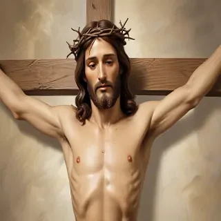 pictures of jesus on a cross