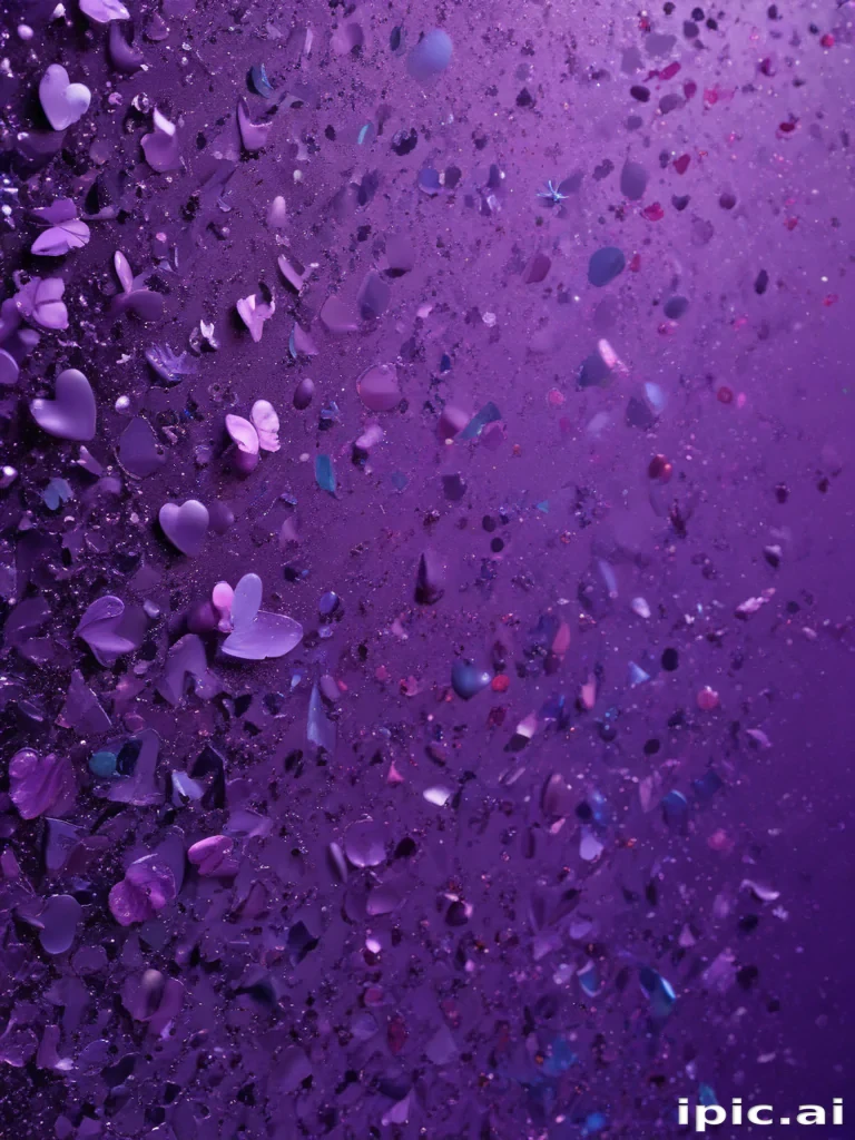 purple wallpaper glitter