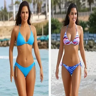 latinas in bikini