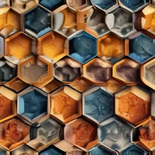 hexagon pattern png