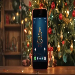 christmas phone background