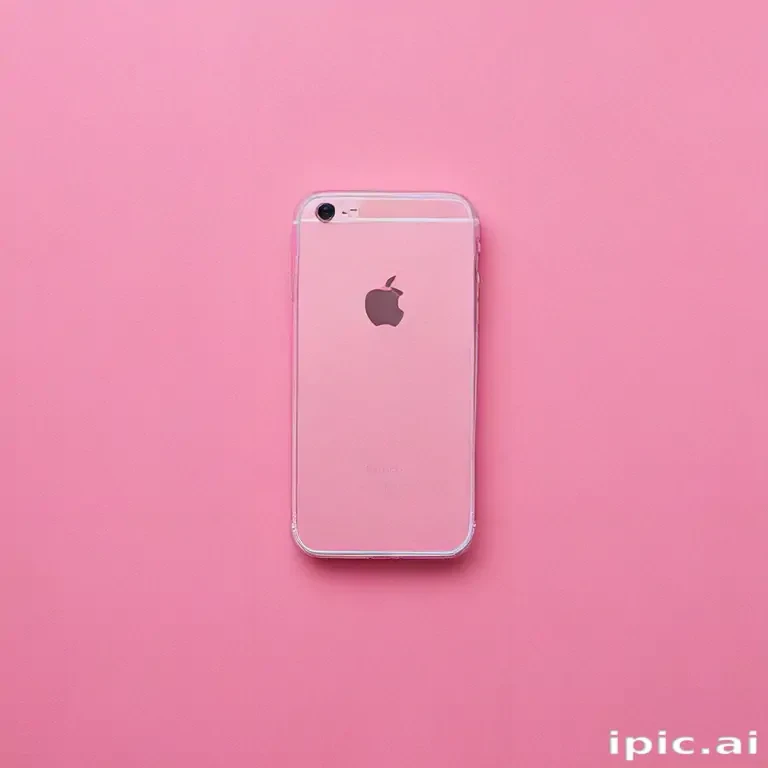 iphone pink background