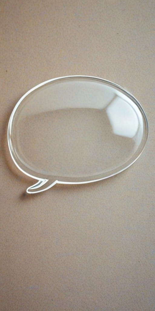 transparent thought bubble