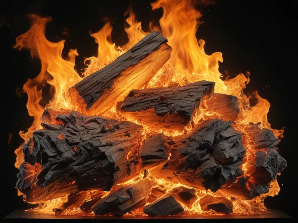 fire clear background