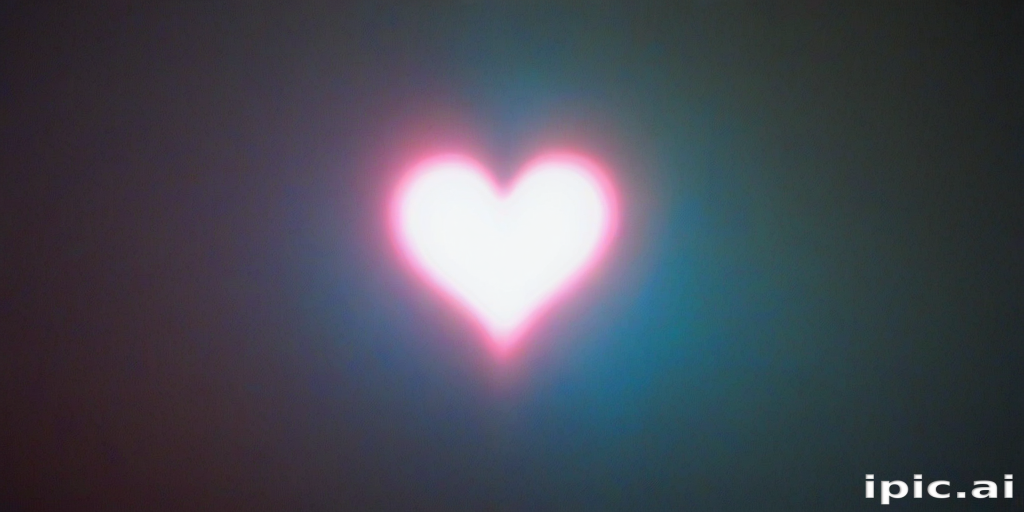 blurry heart
