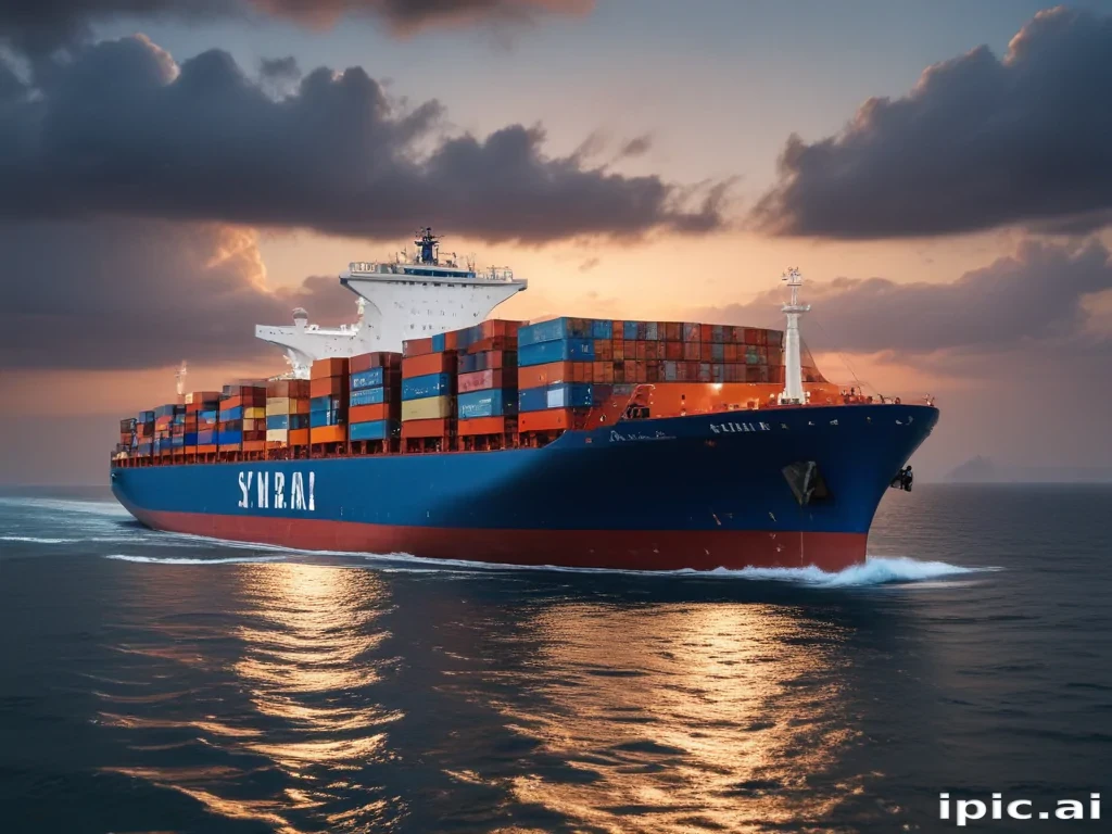 container ship