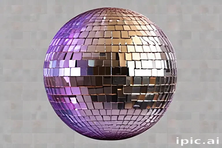 transparent background disco ball png