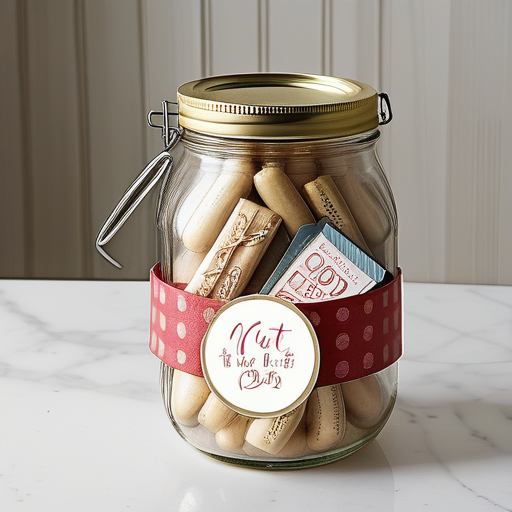 gift in a jar ideas not food
