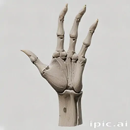 skeleton hand png