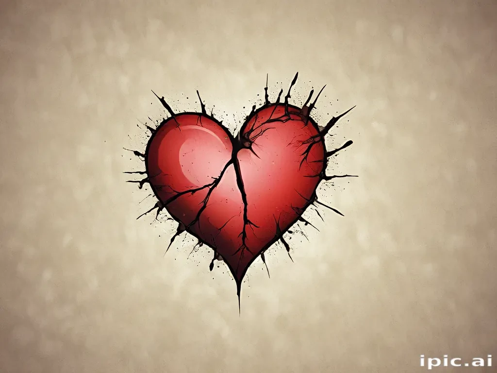heart broke wallpaper