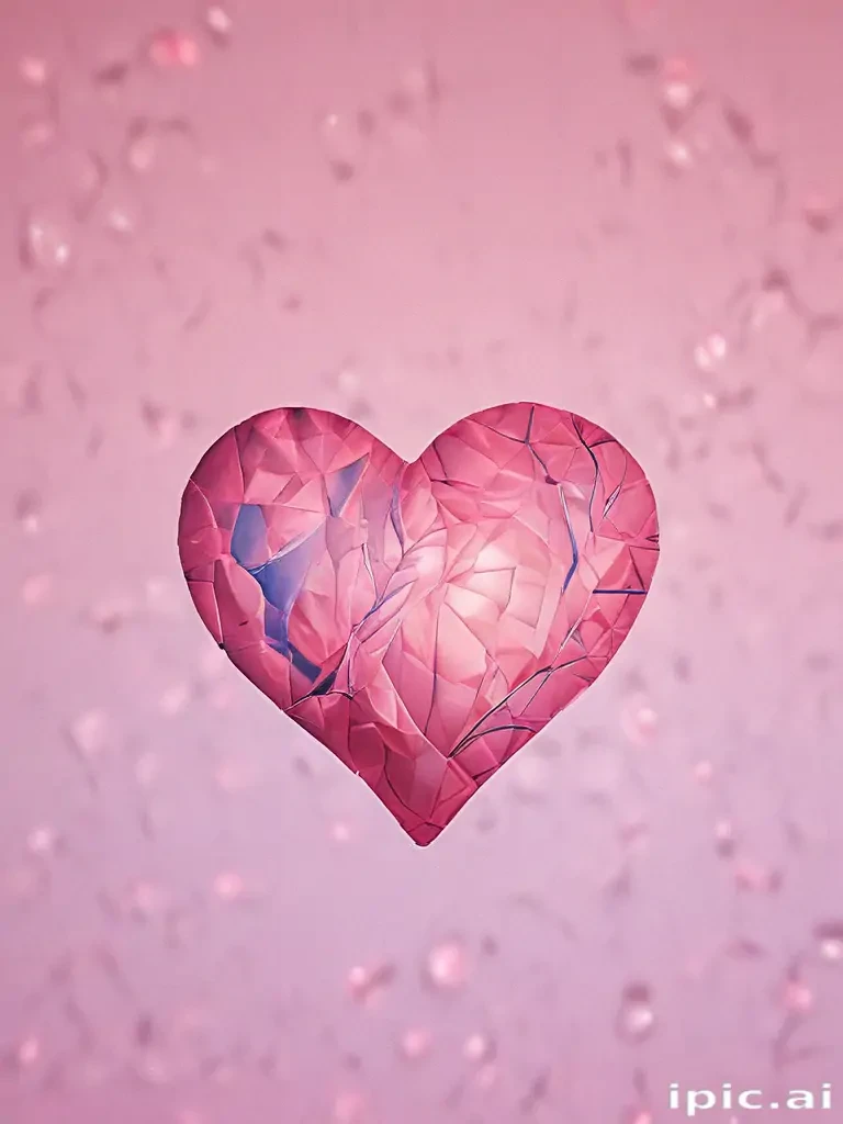 aesthetic heart wallpaper