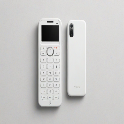 icon phone white