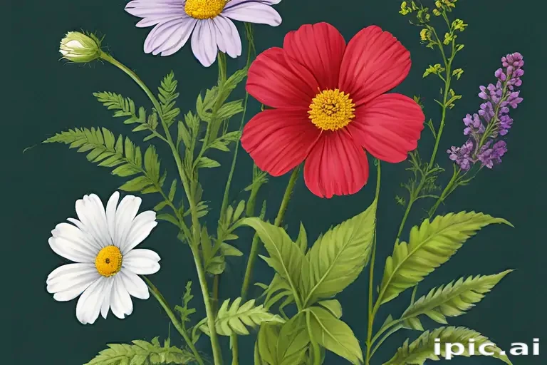 free wildflower clipart