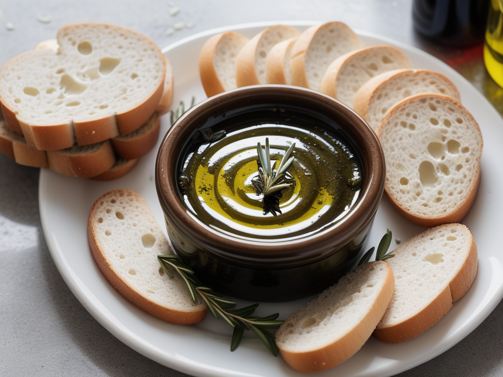 olive oil balsamic vinegar bread dip