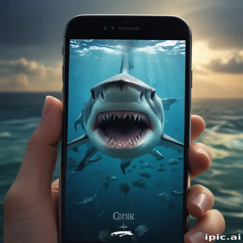 shark iphone wallpaper