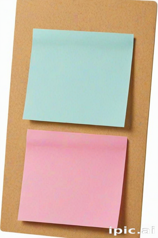 sticky note with transparent background