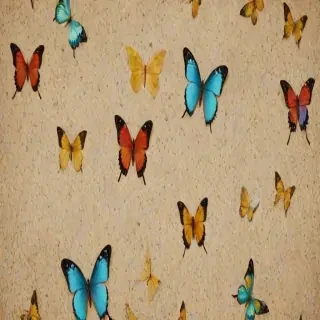 background with butterflies
