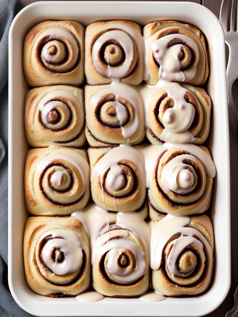 rhodes cinnamon rolls with heavy cream