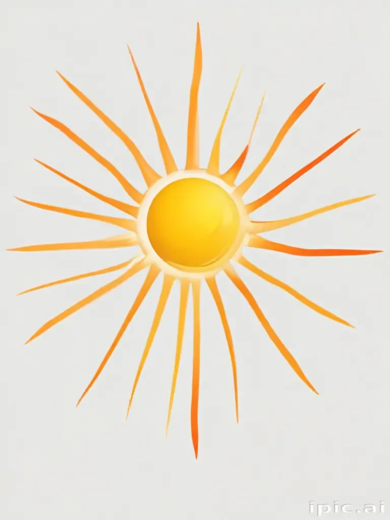 sun clipart no background