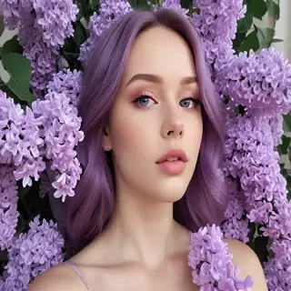 lilac aesthetic