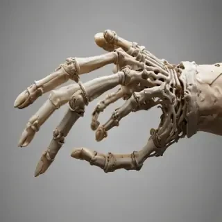 skeleton hand png