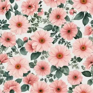 aesthetic flowers transparent background