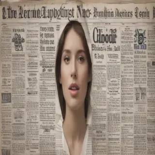 newspaper collage png