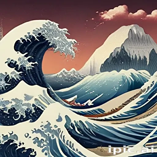 the great wave wallpaper