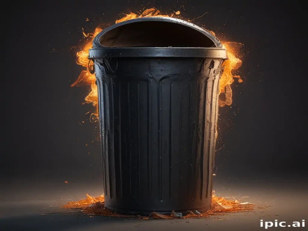 png trash can