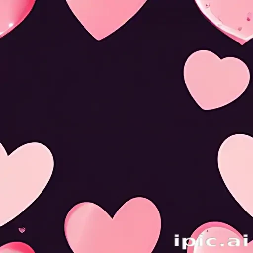 background pink heart