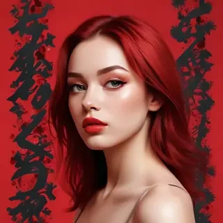aesthetic red bg