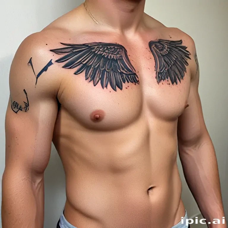 male rib tattoos