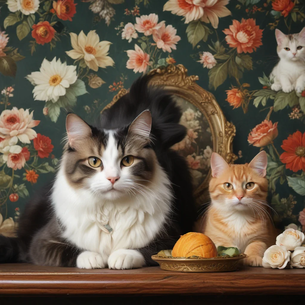 wallpaper with cats