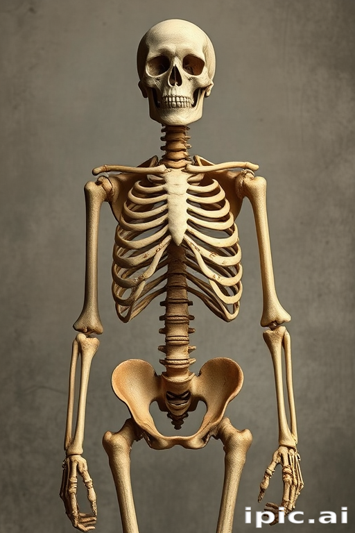 skeleton background